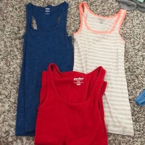3 Old Navy Tanks